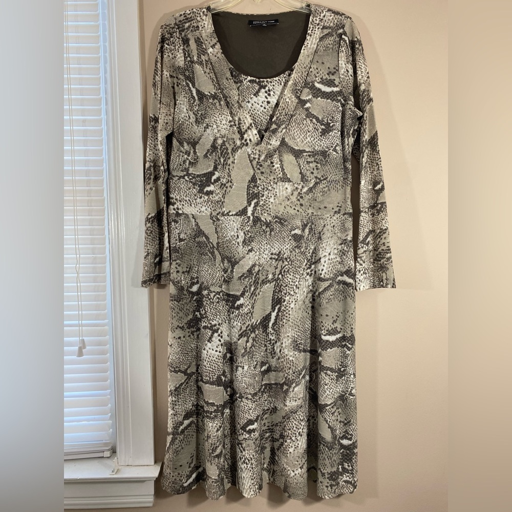 Jones New York snake skin dress